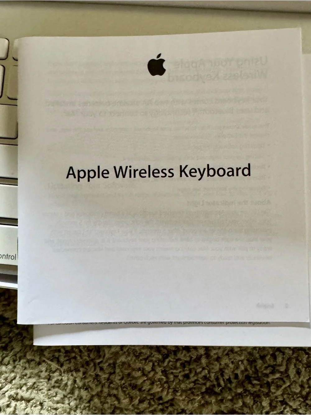 Apple Wireless Keyboard